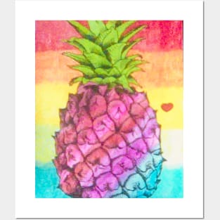 Pineapple Posters and Art